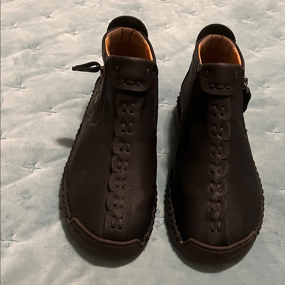 Tenveble Medieval Renaissance Black Boots